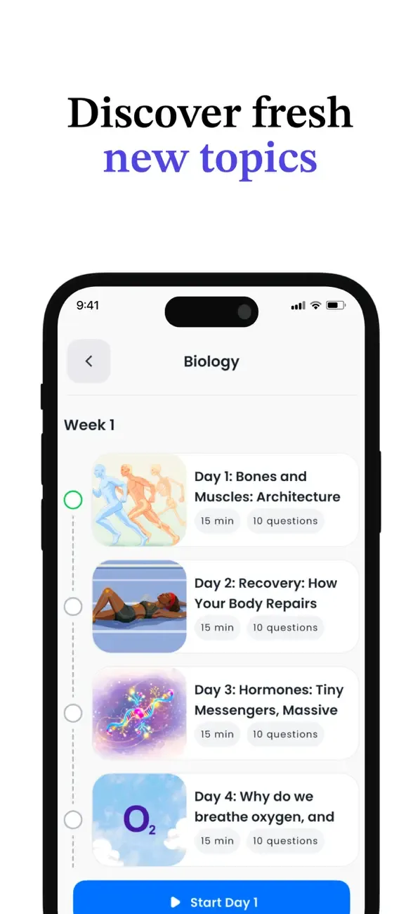 MyGrowth: Daily Micro Learning screenshot 3