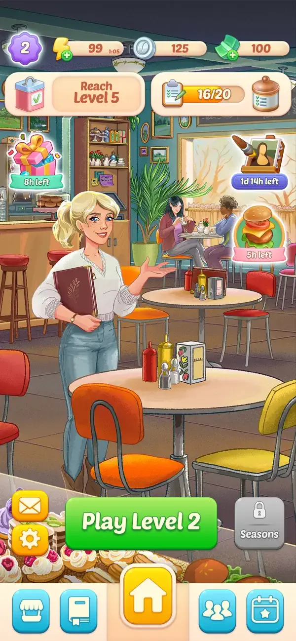 Corner Cafe: Merge puzzle game screenshot 5