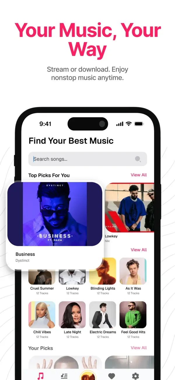Music Player : Songs & Video screenshot 1