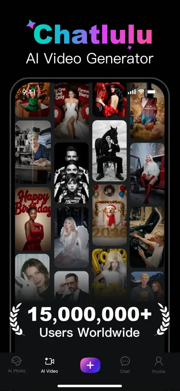 Chatlulu- Video & Photo Editor screenshot 1