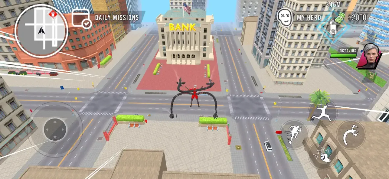 Superhero Crime Open World War screenshot 1