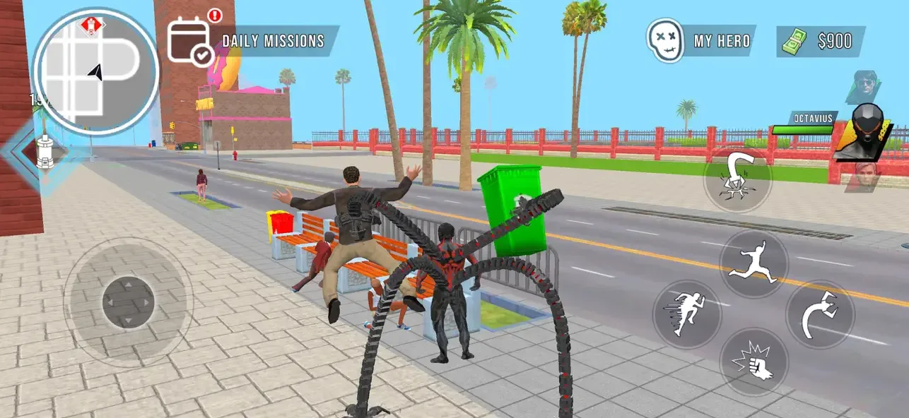 Superhero Crime Open World War screenshot 2