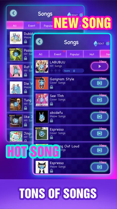 Cat Dash: Music Games screenshot 4