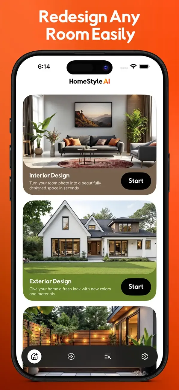 Home Style AI: Interior Design screenshot 1