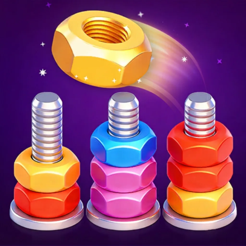 Nut Sort: Color Sort Master