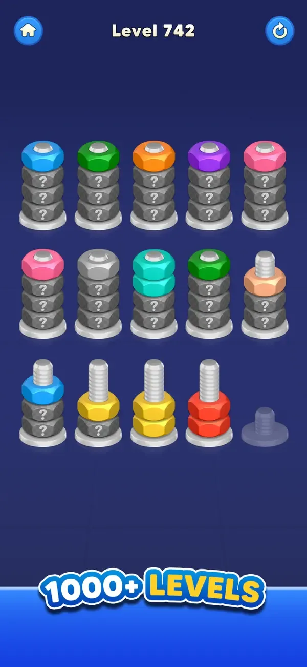 Nut Sort: Color Sort Master screenshot 3