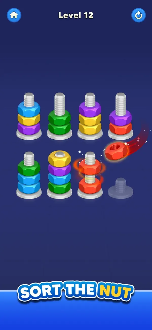 Nut Sort: Color Sort Master screenshot 4