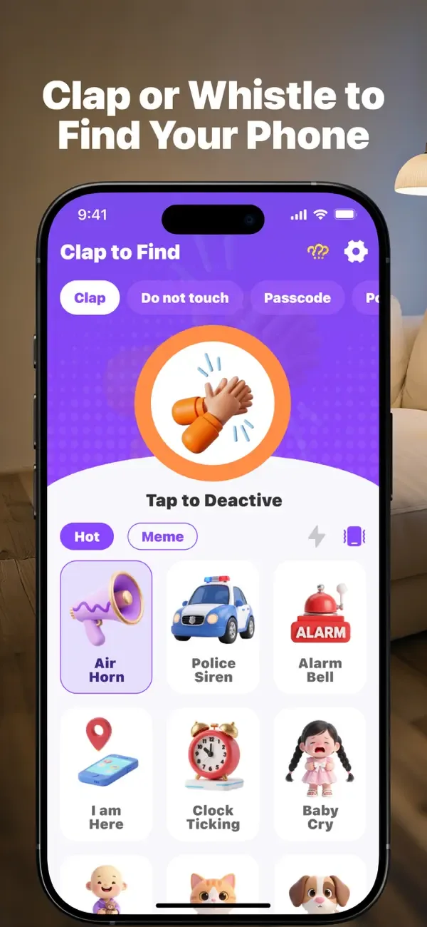 ClapFind: Phone Finder screenshot 1