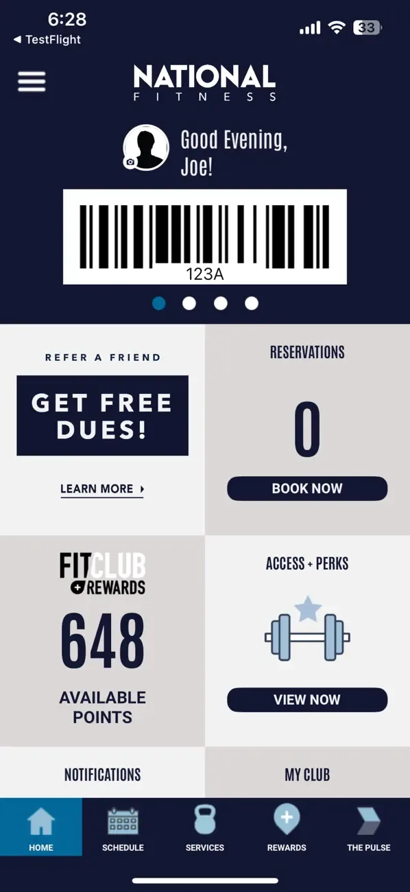 National Fitness screenshot 1