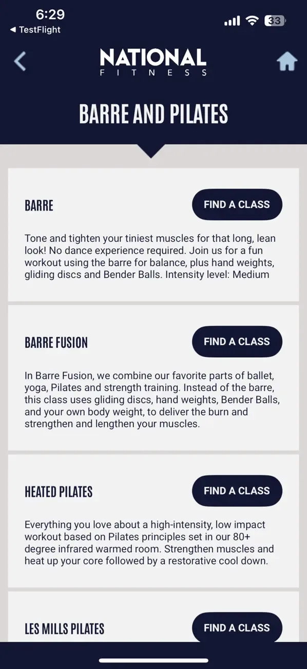National Fitness screenshot 4