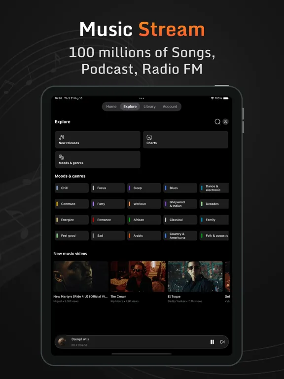 Music X : Music Player & Mp3 screenshot 4