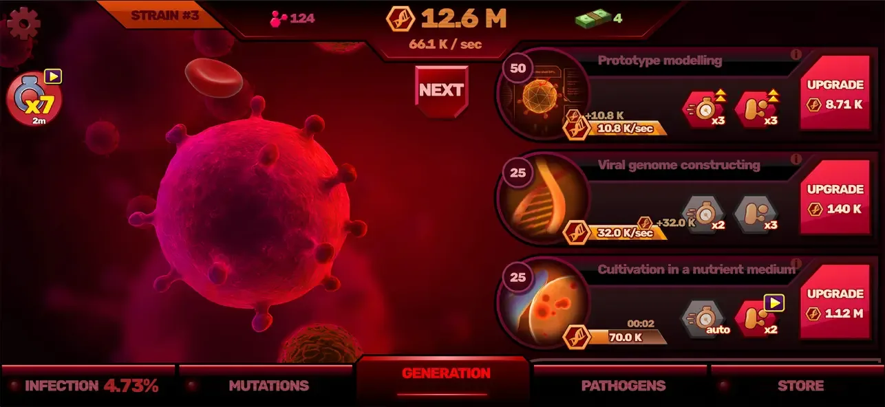 Patient Zero: Virus game screenshot 1