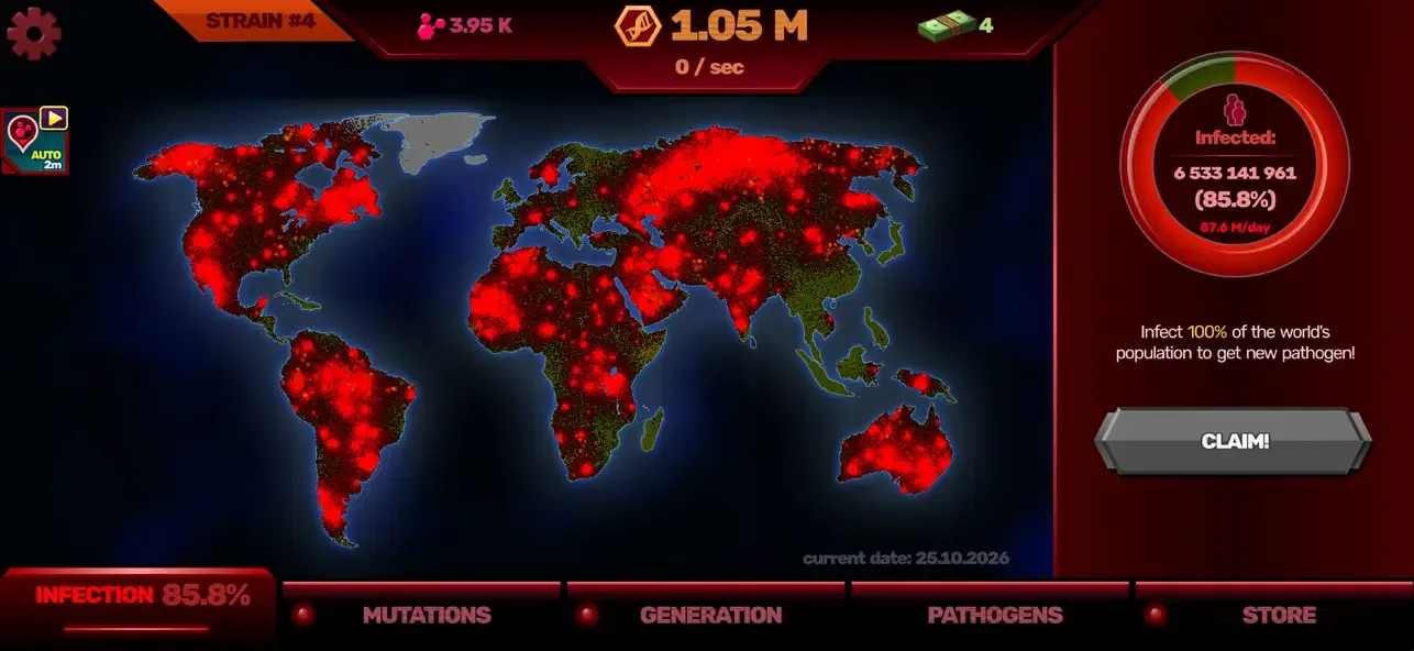 Patient Zero: Virus game screenshot 2