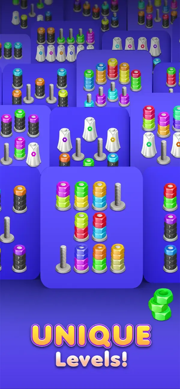 Nut Sort 3D: Color Match screenshot 2