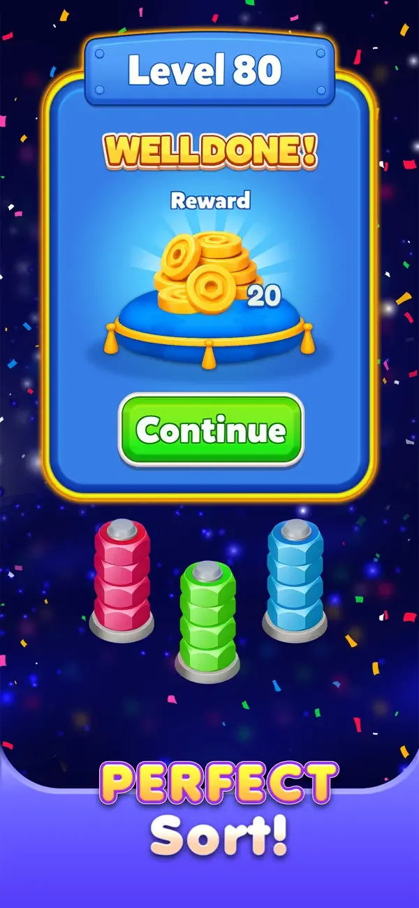 Nut Sort 3D: Color Match screenshot 4