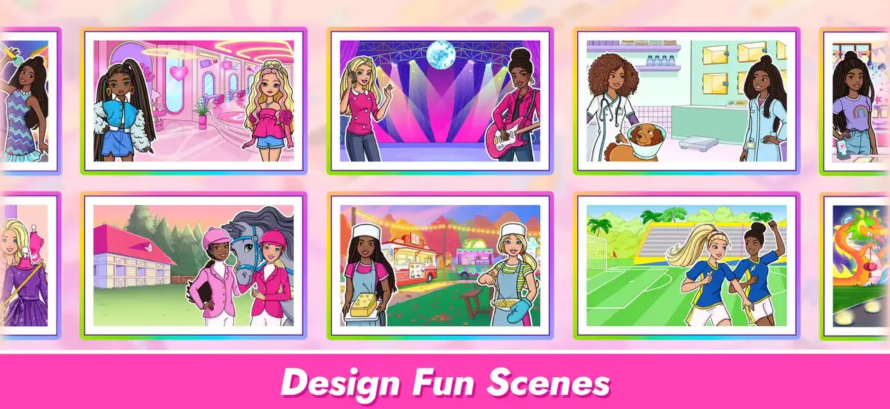 Barbie Color Creations NETFLIX screenshot 3