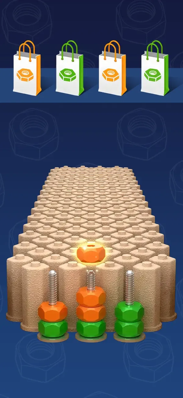3D Nuts Sort screenshot 2