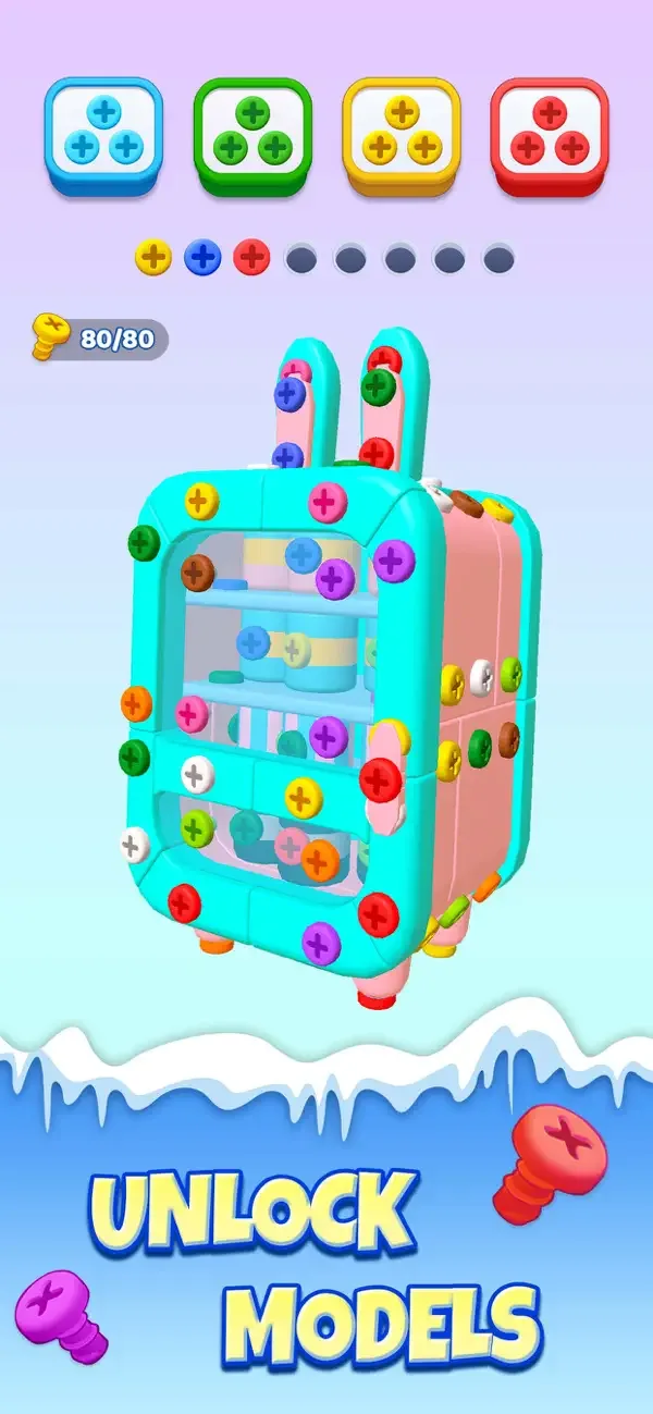 Unscrew Frenzy 3D screenshot 4