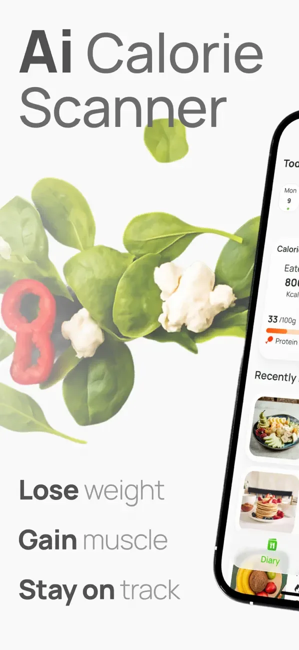 AI Calorie Counter & Meal Plan screenshot 1