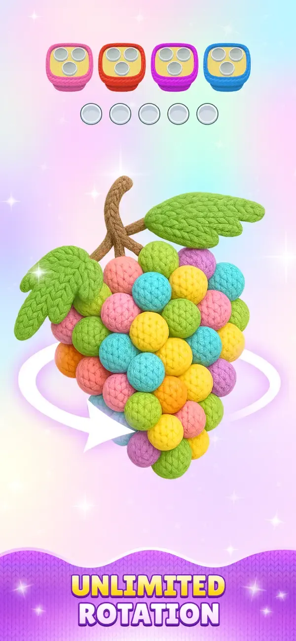 Yarn Sort 3D: Jam Puzzle screenshot 2