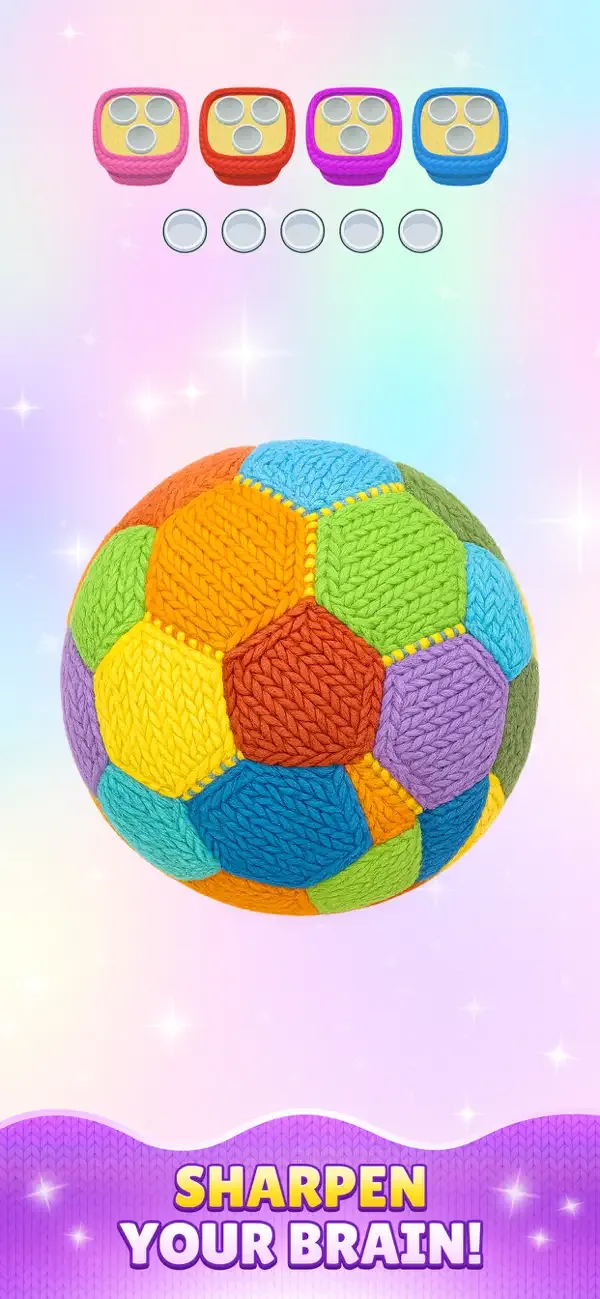 Yarn Sort 3D: Jam Puzzle screenshot 3