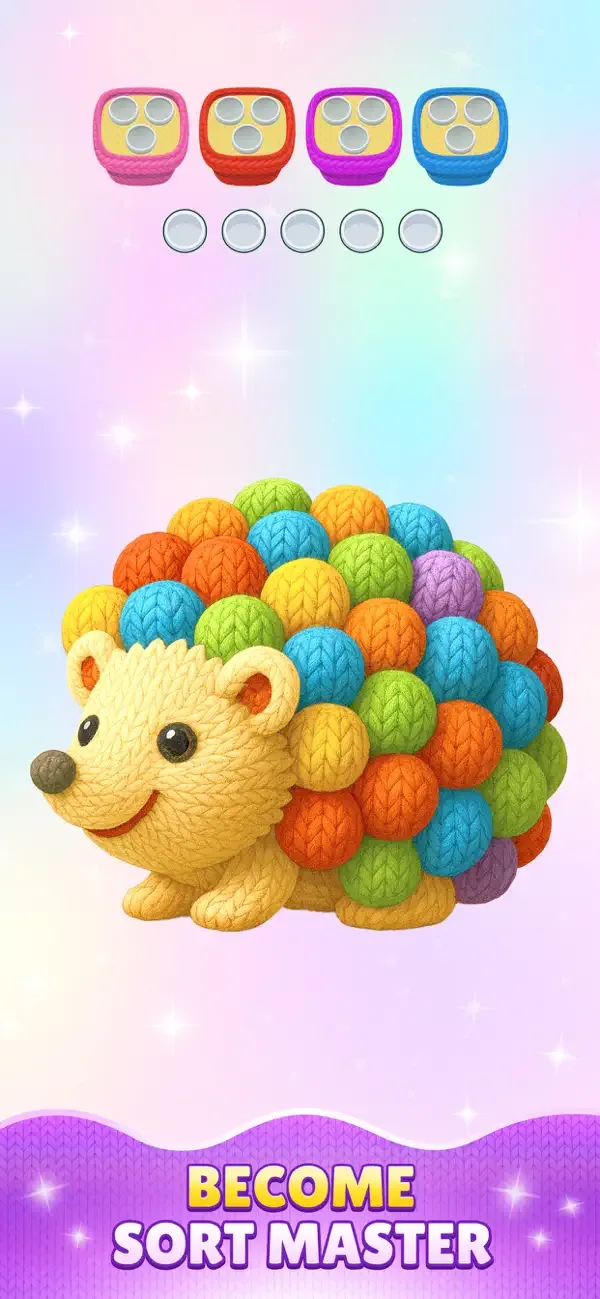 Yarn Sort 3D: Jam Puzzle screenshot 4