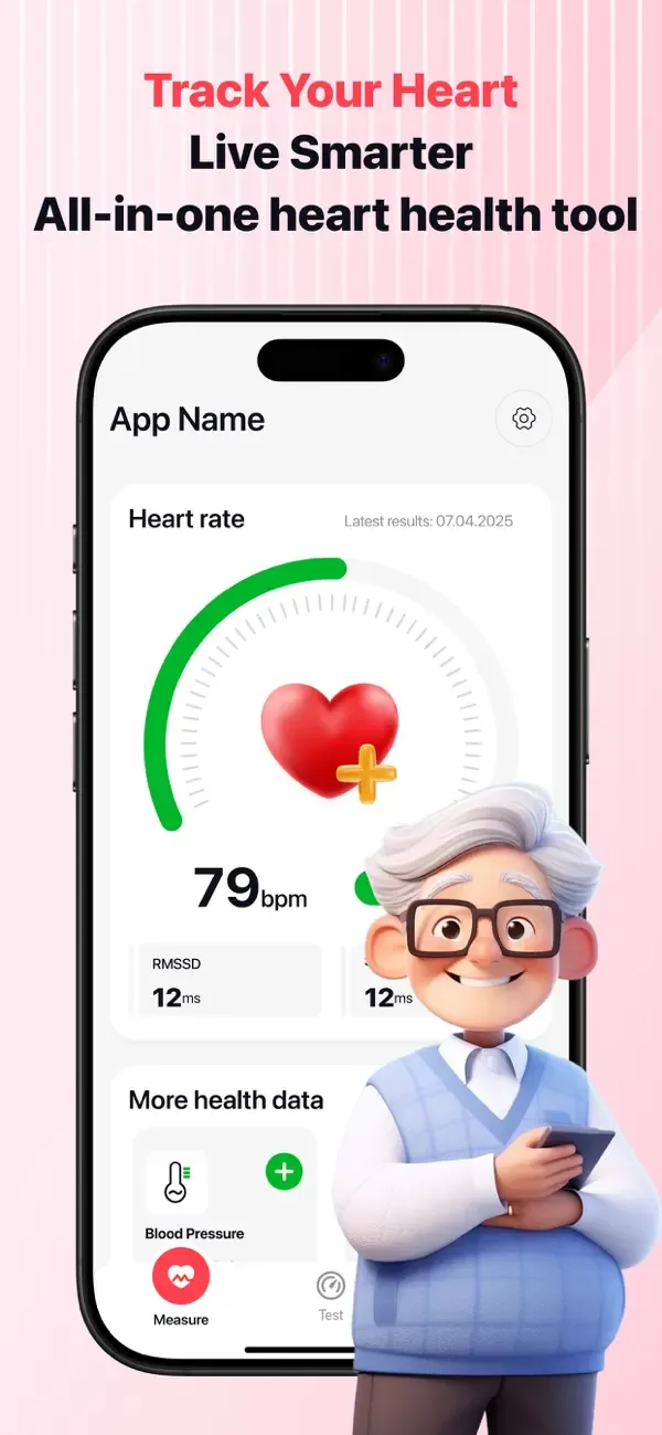 HeartSnap:Health Tracker screenshot 1