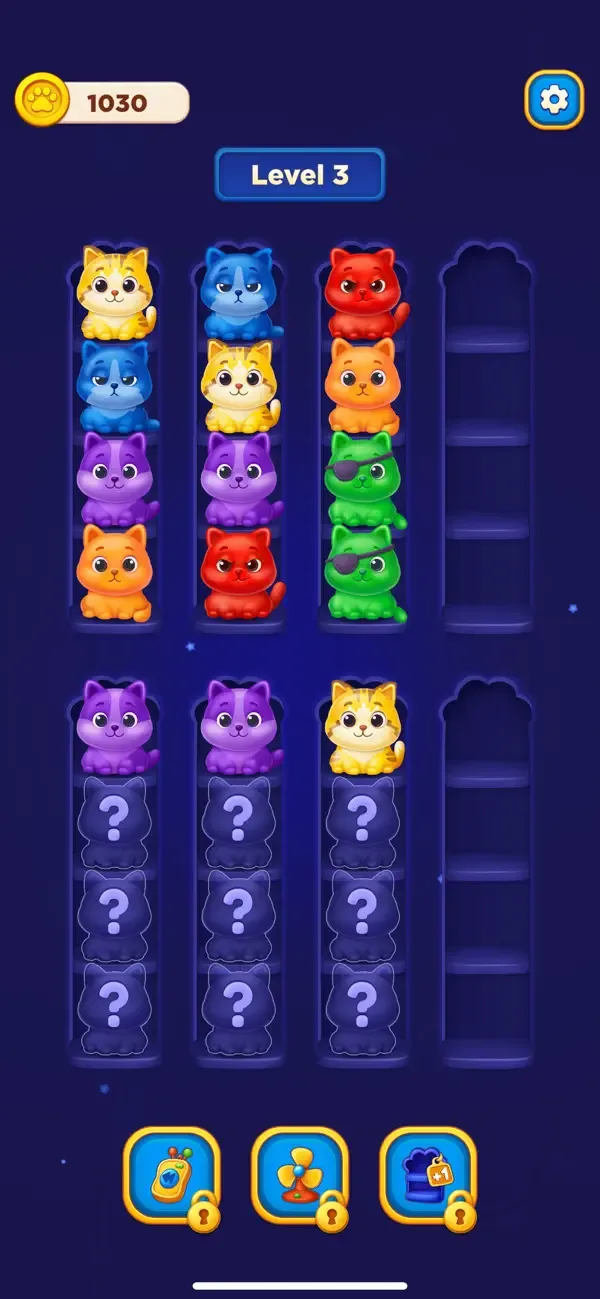 Paw Club: Cute Sorting Puzzle screenshot 4