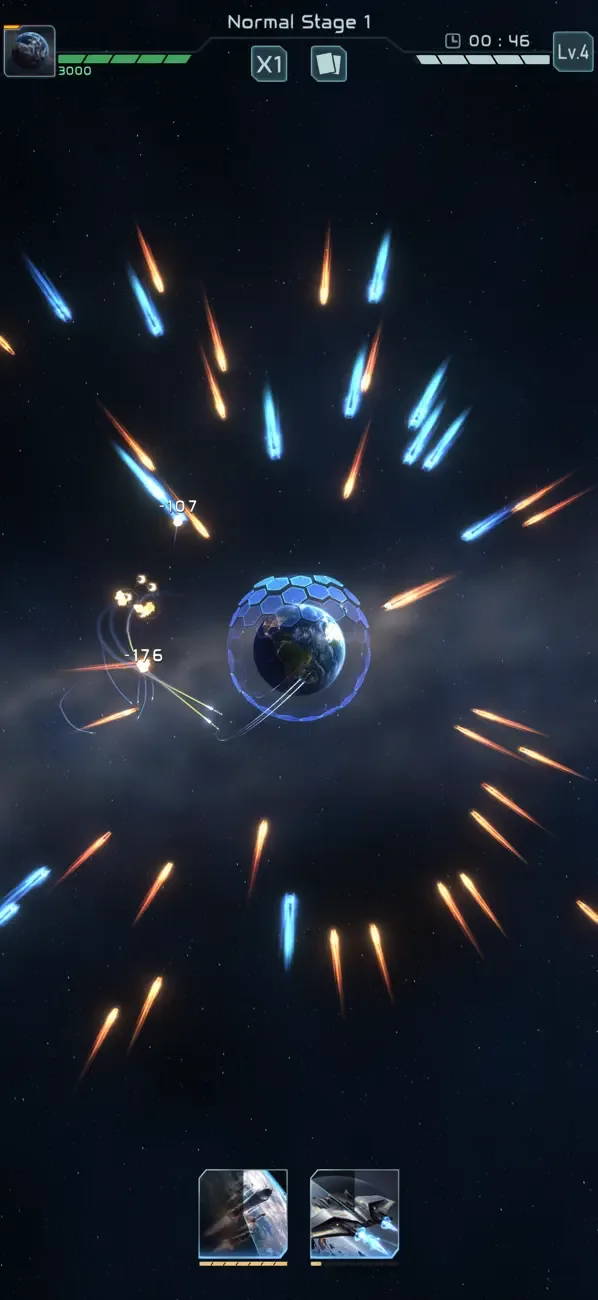 Planet Defense: Space TD game screenshot 1