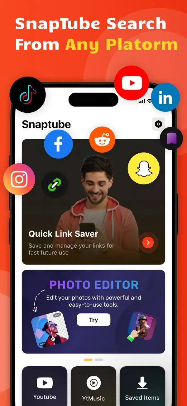 Video Downloader & Saver screenshot 1