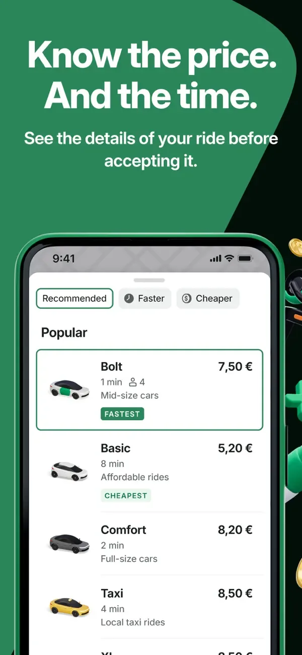 Bolt: Request a Ride screenshot 5
