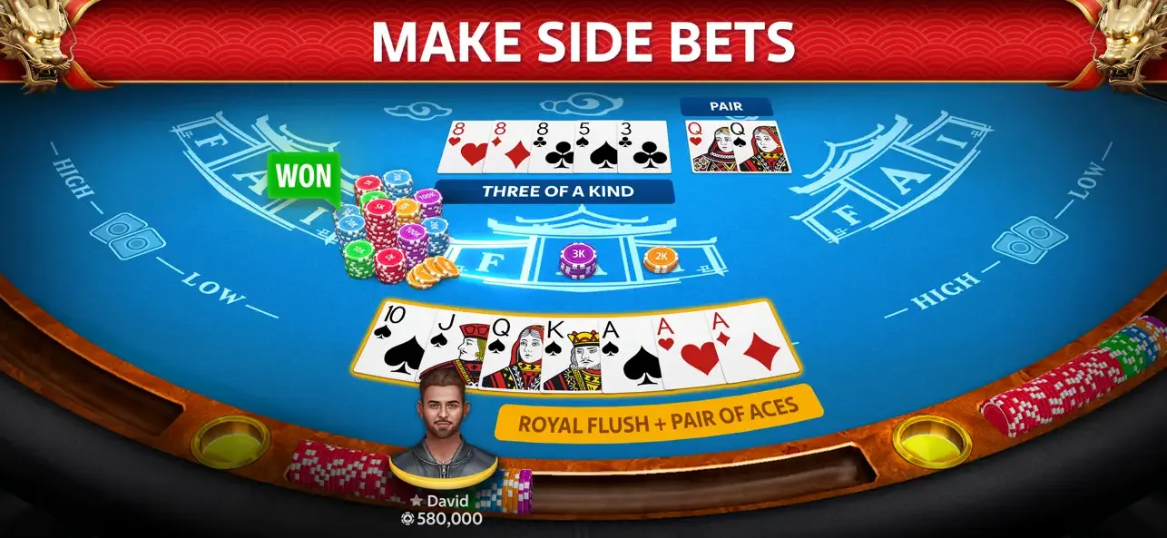 Pai Gow Poker by Pokerist screenshot 2