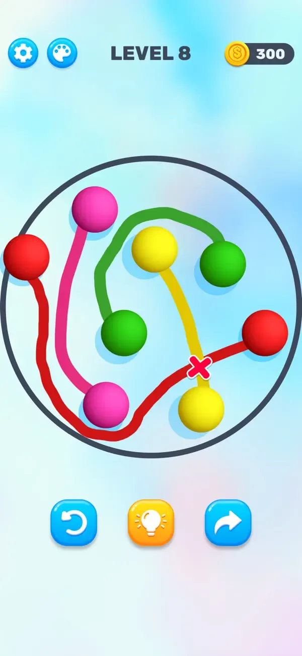 Connect Balls 3D – IQ Games screenshot 1