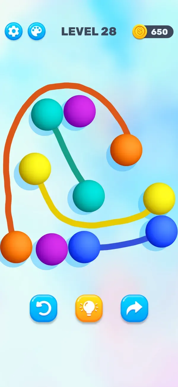 Connect Balls 3D – IQ Games screenshot 2