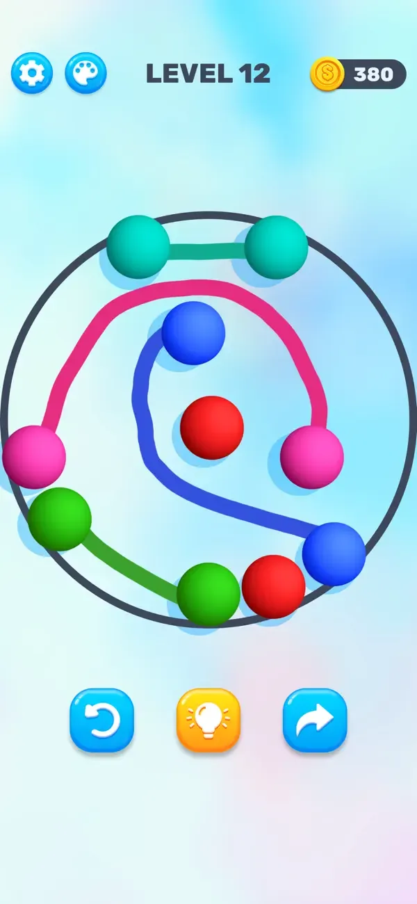 Connect Balls 3D – IQ Games screenshot 4