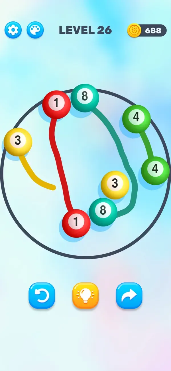 Connect Balls 3D – IQ Games screenshot 5