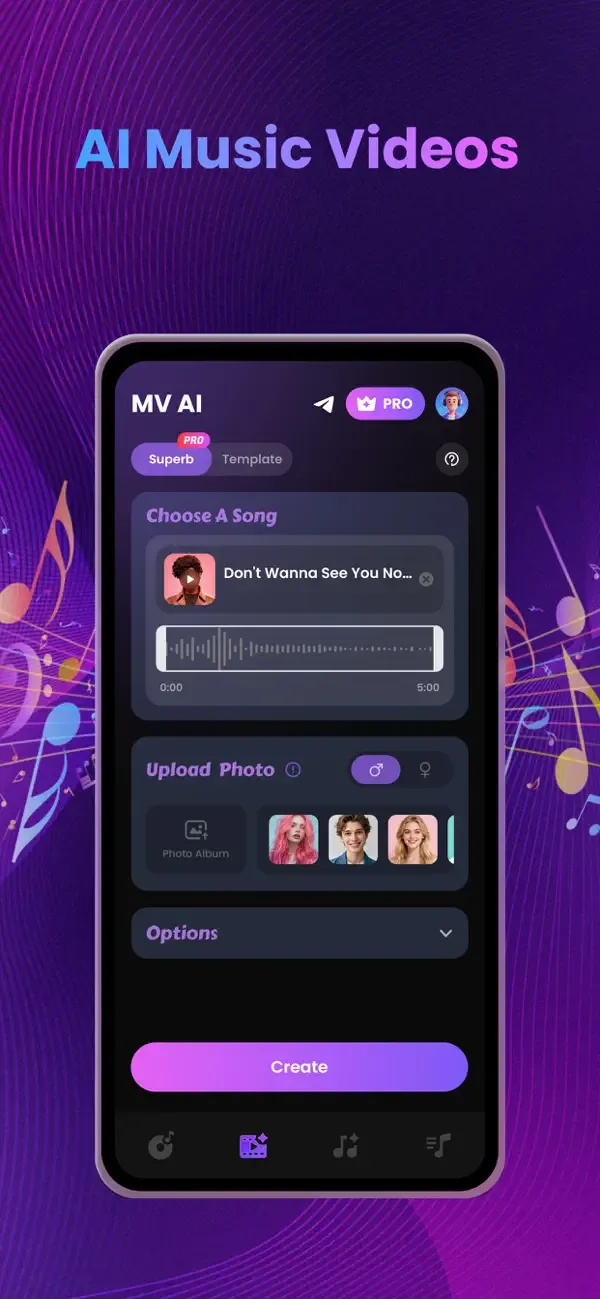 Sondo - AI Music Video & AI MV screenshot 1