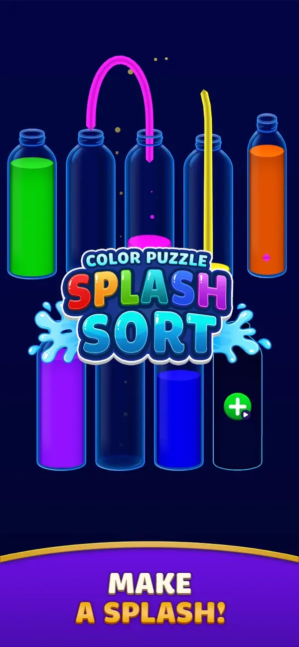 Splash Sort: Color Puzzle screenshot 1