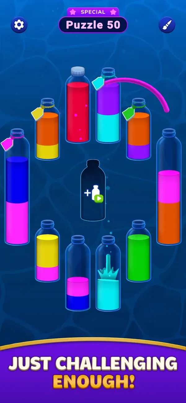 Splash Sort: Color Puzzle screenshot 3