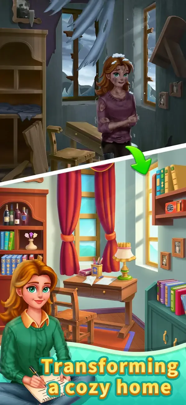 Merge Help - Warm Family screenshot 2