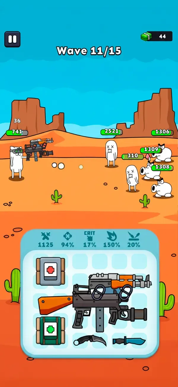 Gun Hero: Cat Survival Shooter screenshot 3