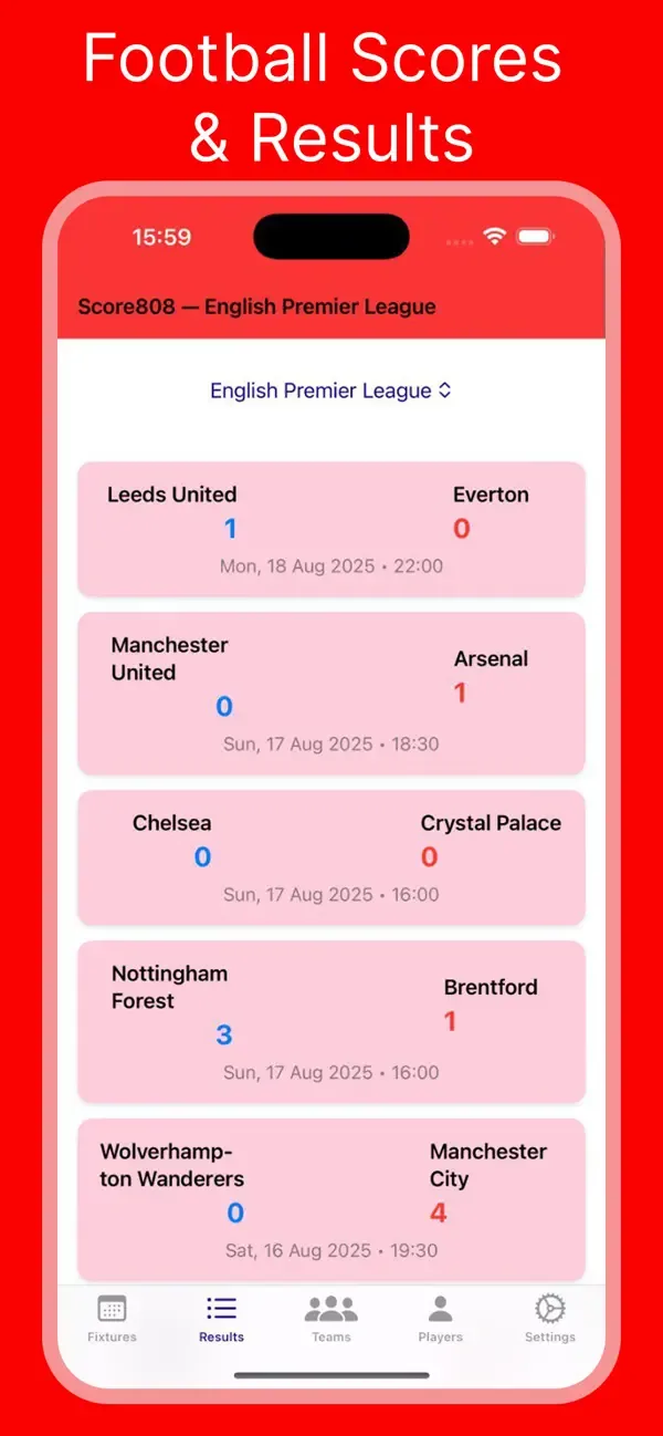 CricFy Football Live Score808 screenshot 2