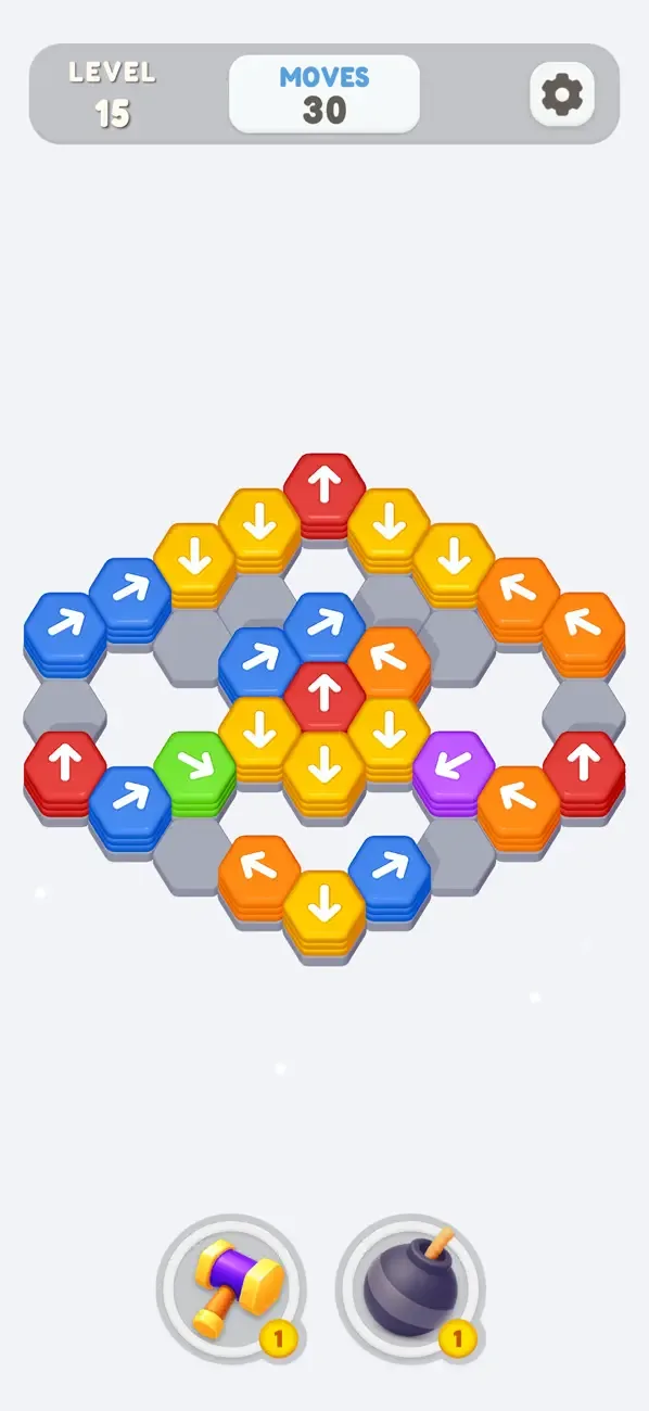 Hexa Shift – Logic Puzzle screenshot 2