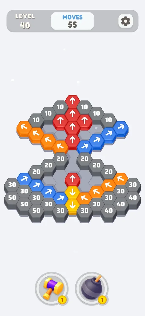 Hexa Shift – Logic Puzzle screenshot 3