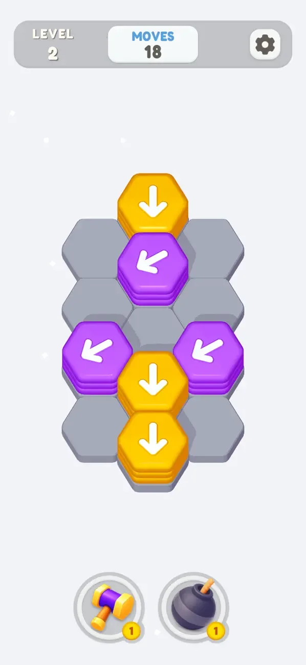 Hexa Shift – Logic Puzzle screenshot 4