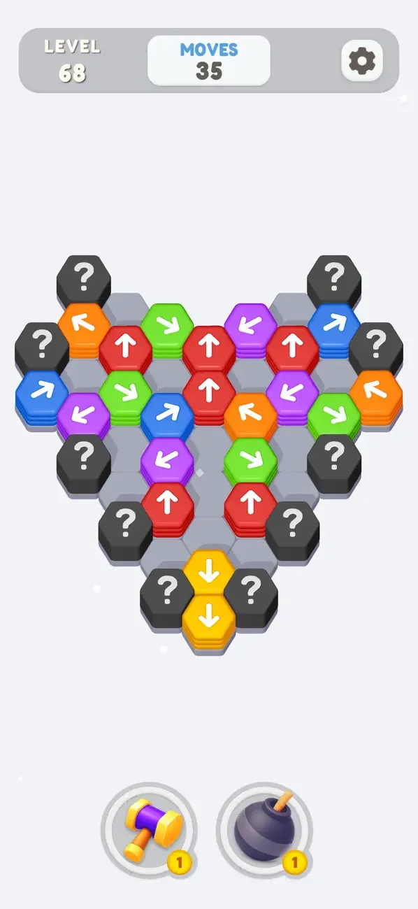 Hexa Shift – Logic Puzzle screenshot 5
