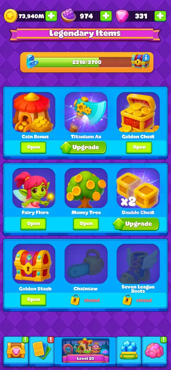 Goblin Miner: Idle Merger screenshot 3