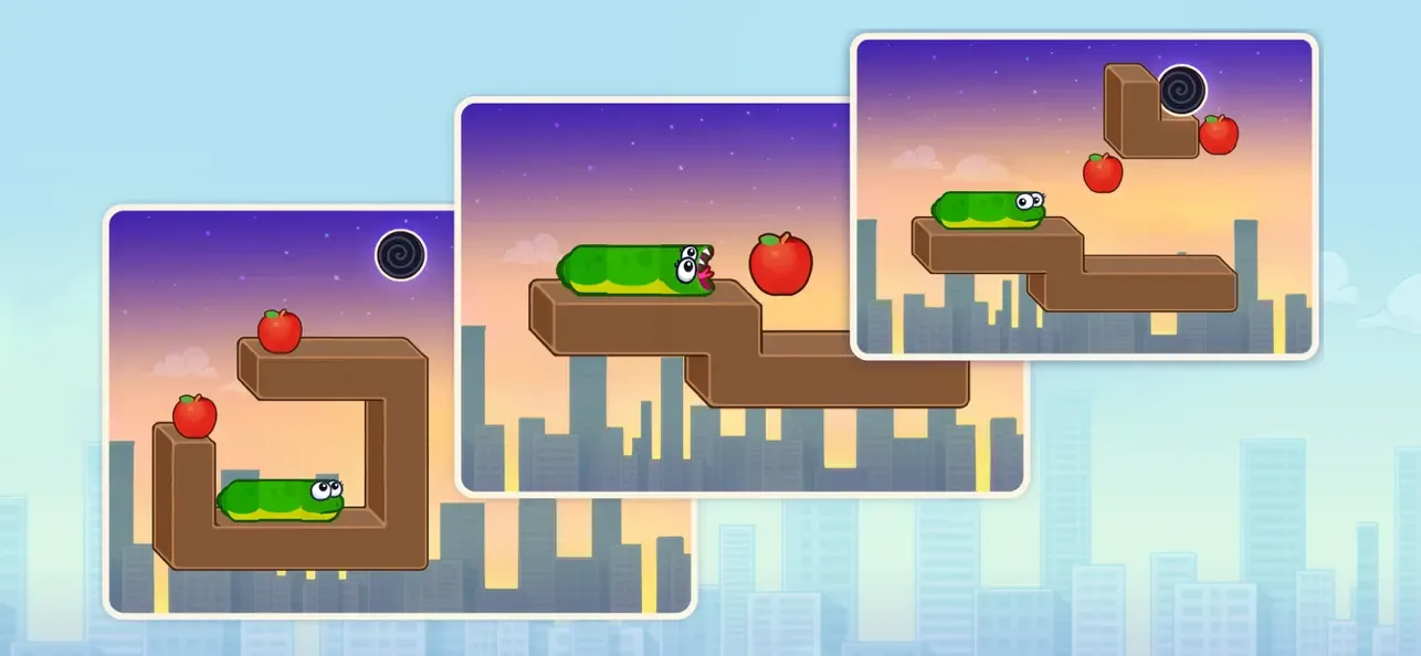 Snake Puzzle: Slither to Eat! screenshot 2