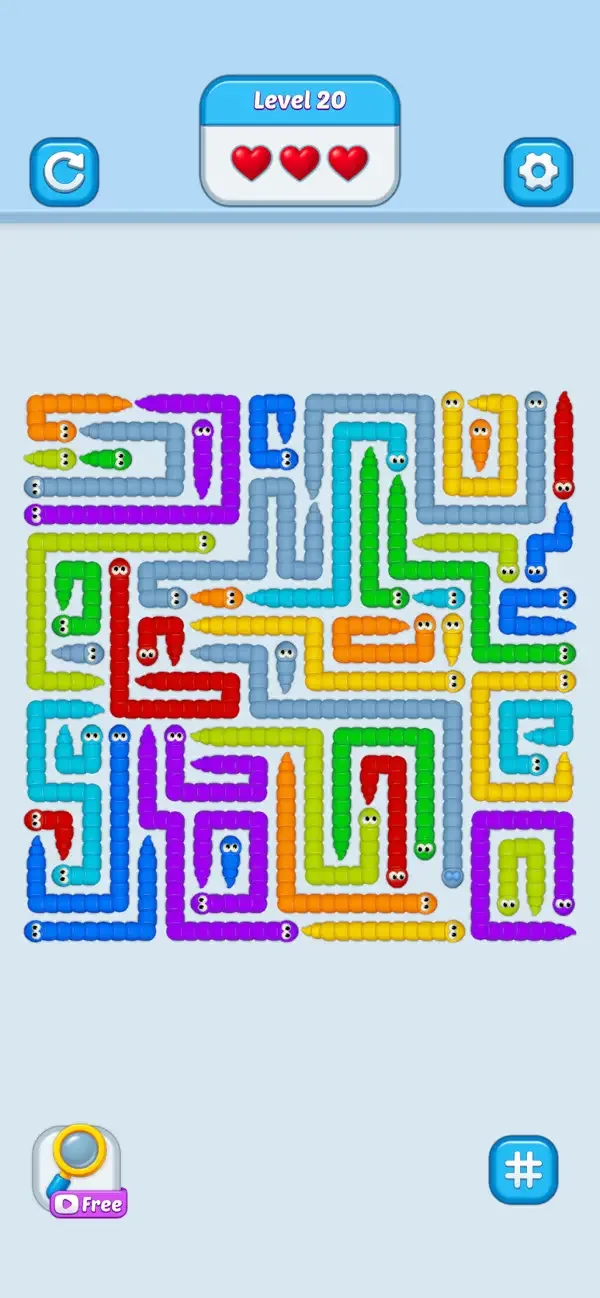 Wiggle Escape: Snake Puzzle screenshot 2