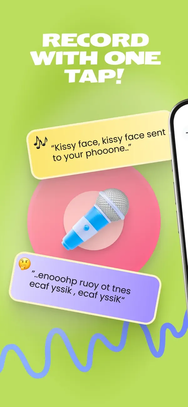 Reverse Singing Audio Play screenshot 2